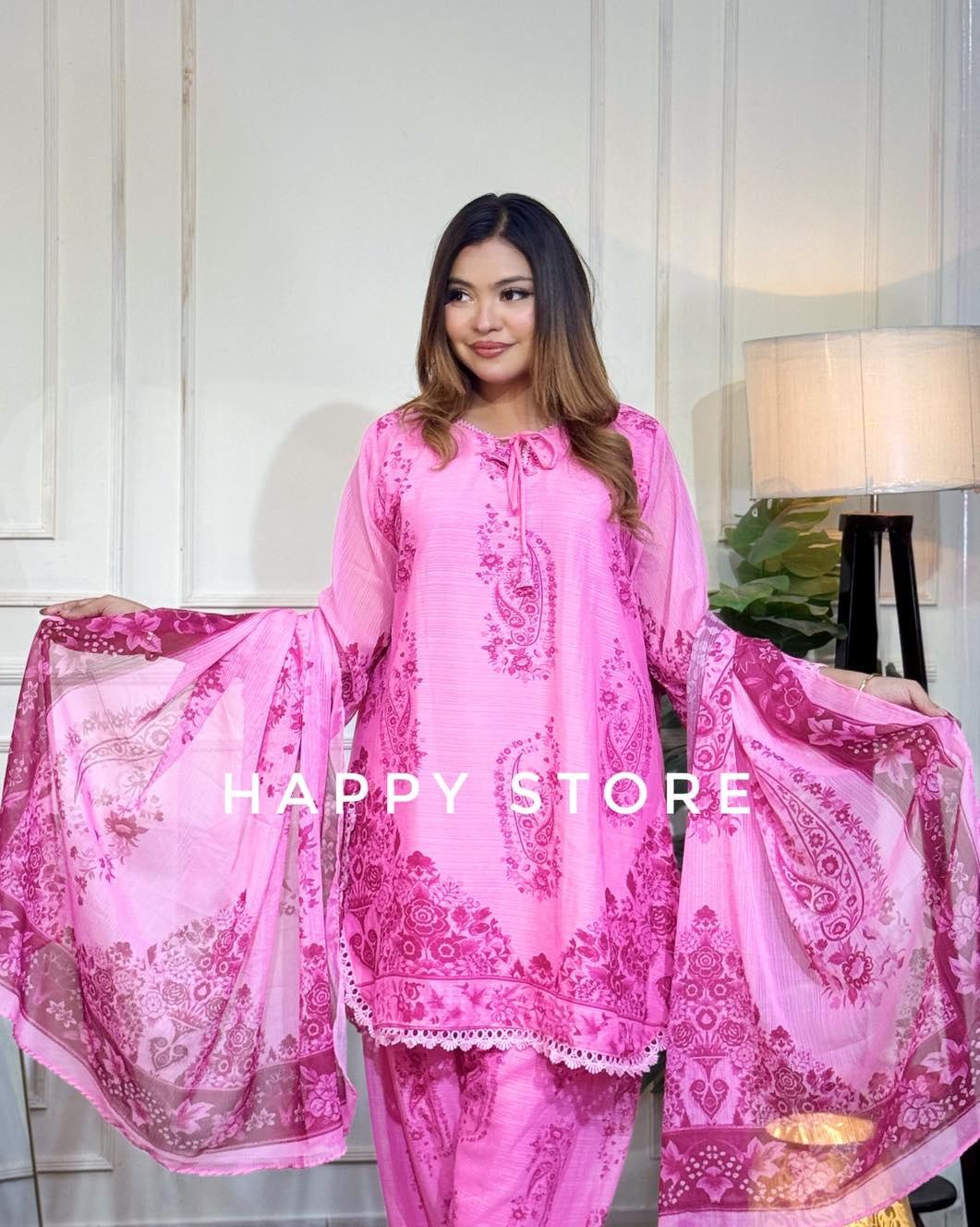 PK Inspired Farshi 3-Piece Chiffon Set - Image 8