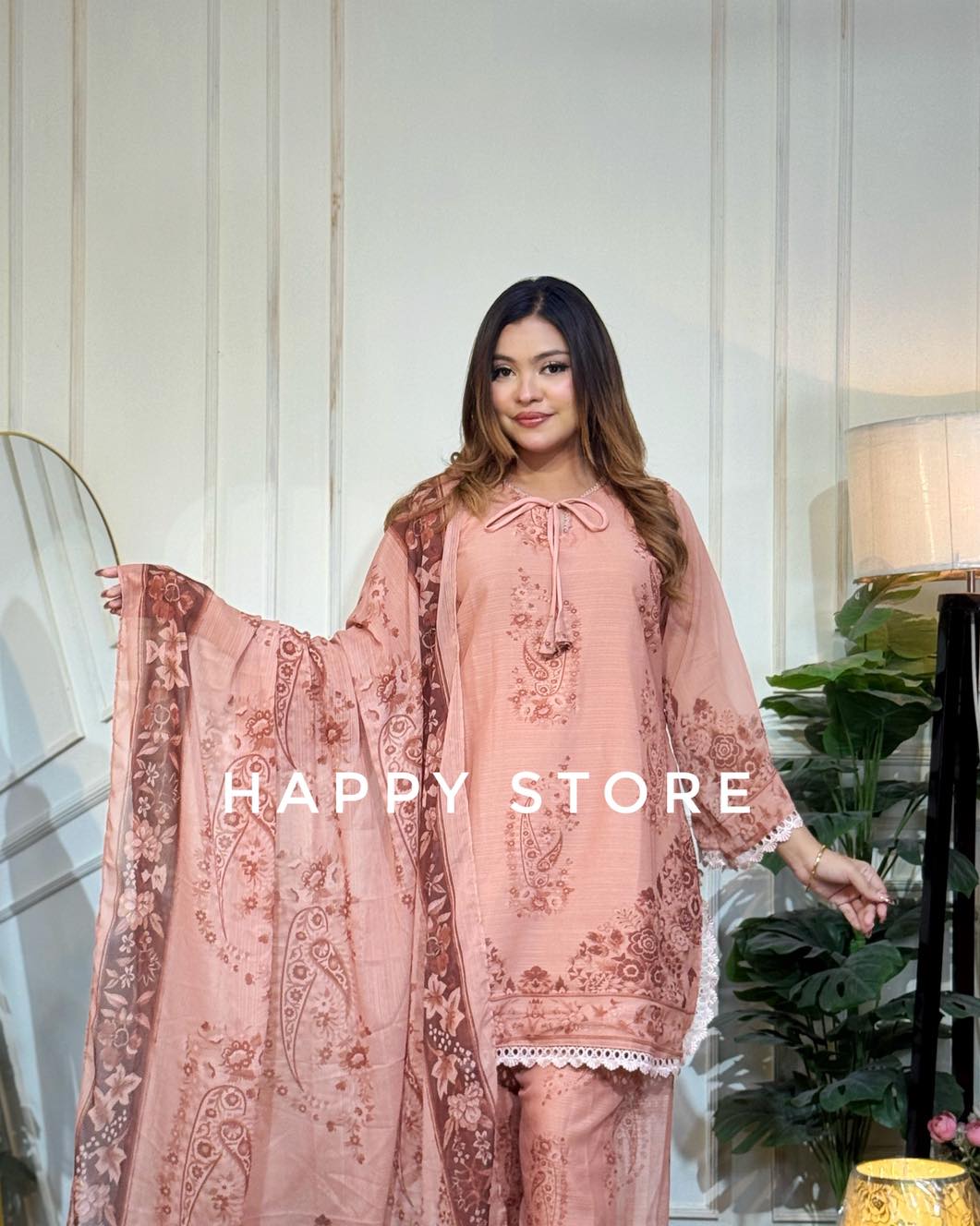 PK Inspired Farshi 3-Piece Chiffon Set - Image 5