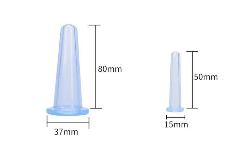Silicone Facial Cupping Massage Set - Image 2